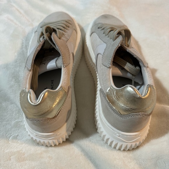 Voile Blanche Lipari Sneakers in Cream Beige Size 38 US Size 8 - Picture 4 of 12